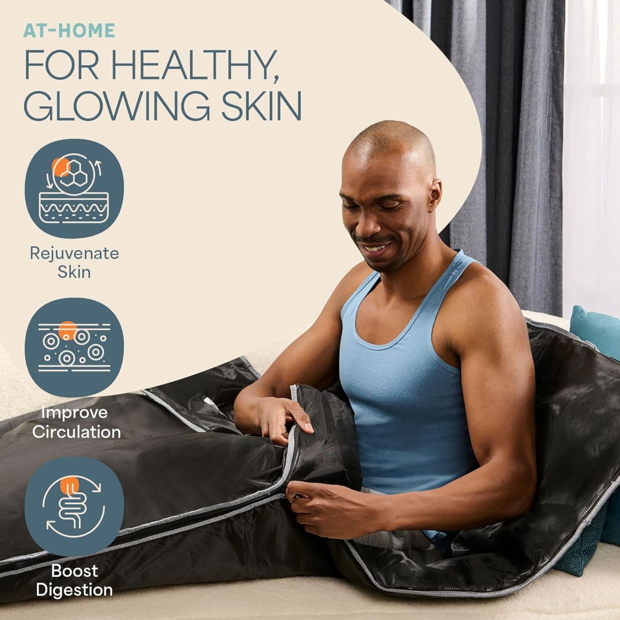 VitaTherm Luxe Infrared Blanket Sauna