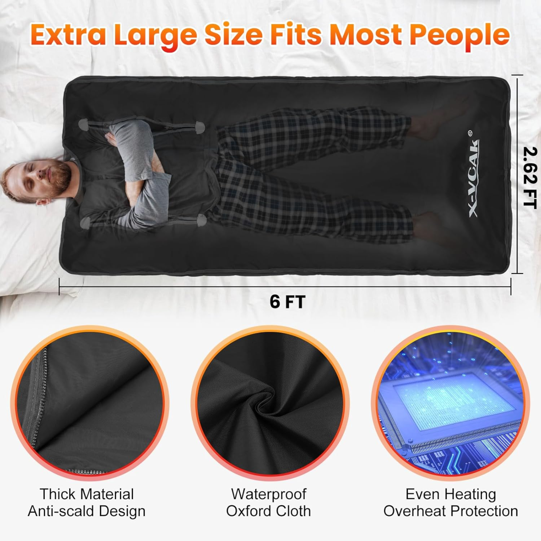 X-Vital Pro Infrared Blanket Sauna