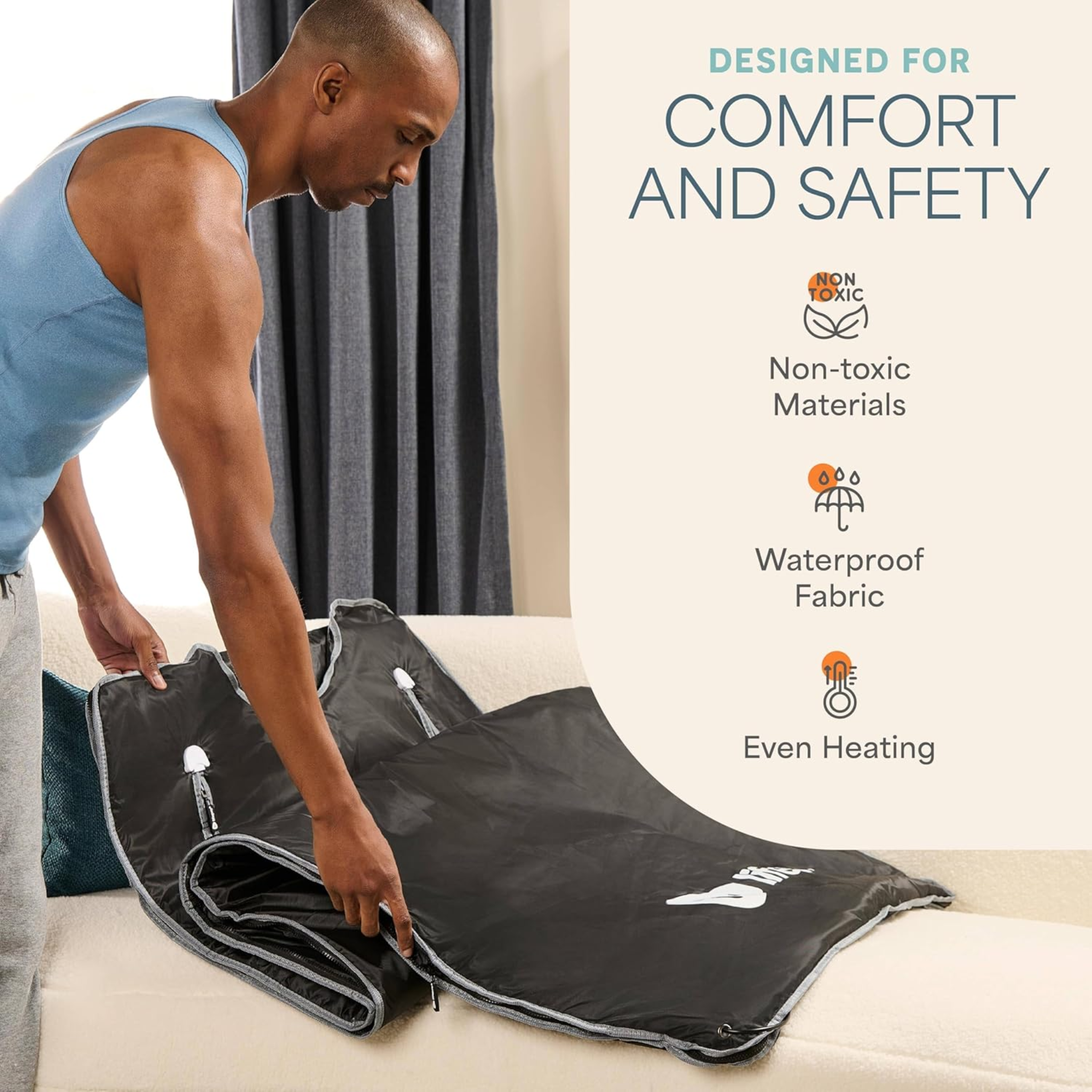 VitaTherm Luxe Infrared Blanket Sauna