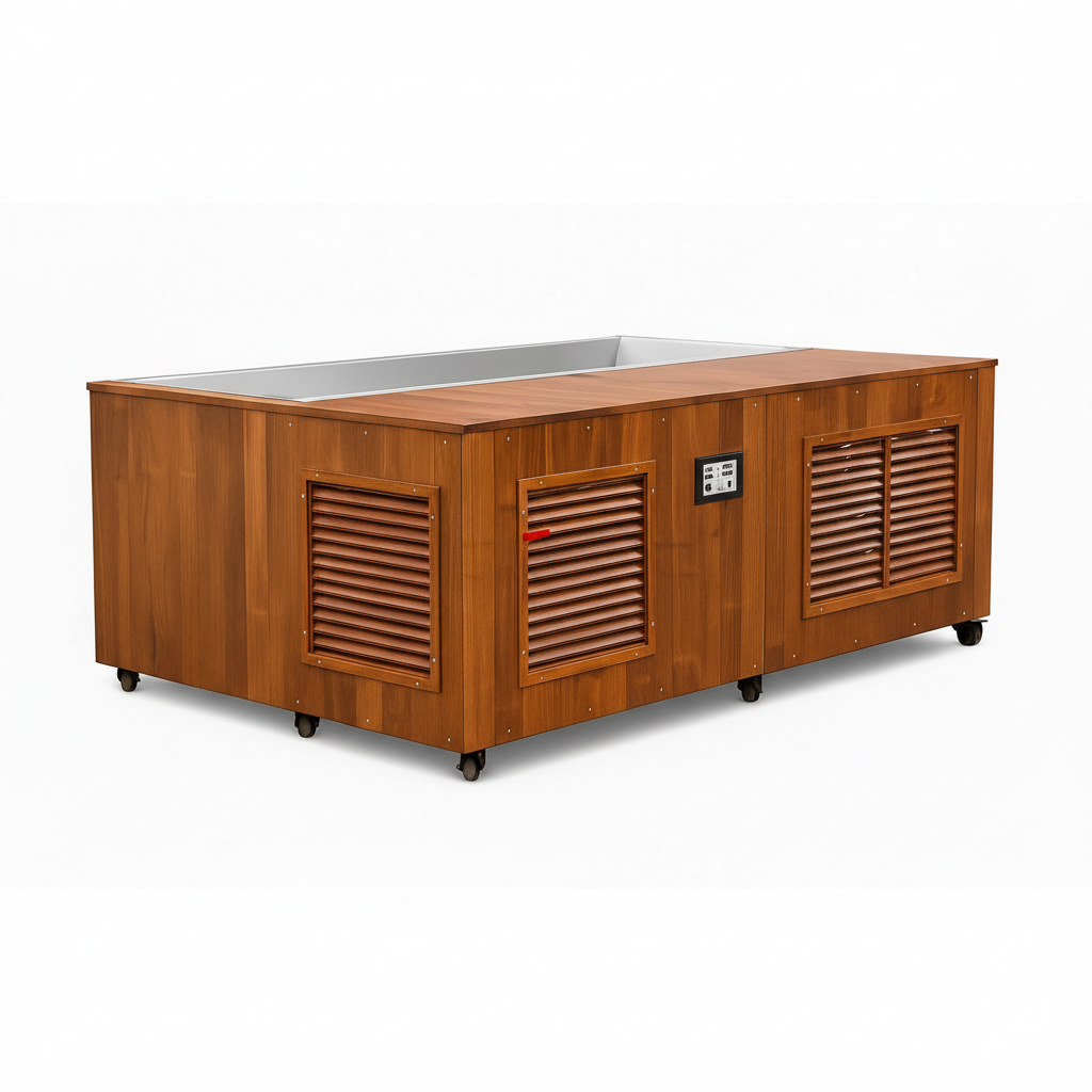 TimberChill Glacier Pro Cedar Cold Plunge